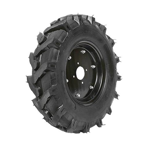 [AMAT6-106629] Roata completa 600/12 R1 10PR crampon cu janta neagra