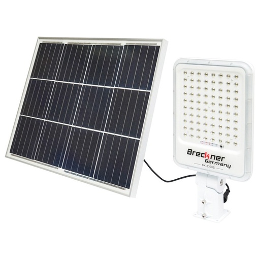 [AMAT6-106661] Proiector LED 30W cu panou solar si baterie 3,2V/40Ah si suport articulat