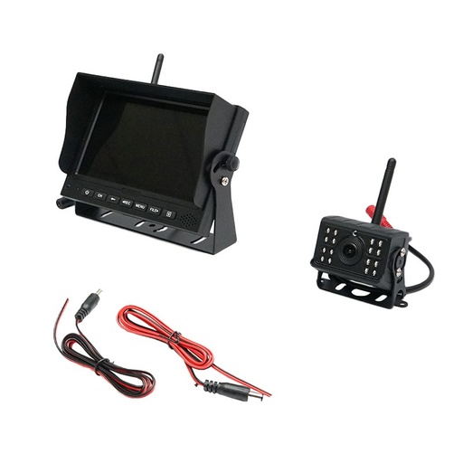 [AMAT6-106671] Camera marsarier wireless cu 2 canale display 12V/24V