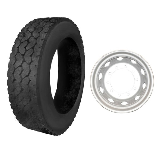 [AMAT6-106785] Roata completa autobasculanta 315/80R22.5 14PR, 518, indice sarcina: 118/114