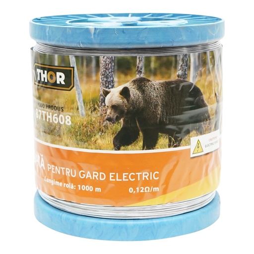 [AMAT6-106877] Sarma galvanizata pentru gard electric 1,6mm x 1000m Thor
