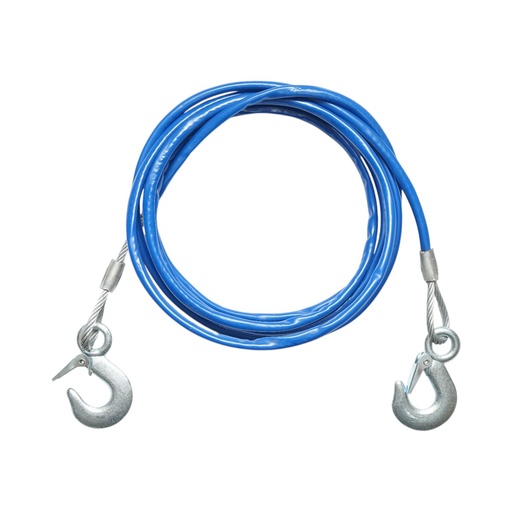 [AMAT6-106900] Cablu/sufa remorcare metalic fi 8mm, lungime 3.5m, sarcina maxima 3T
