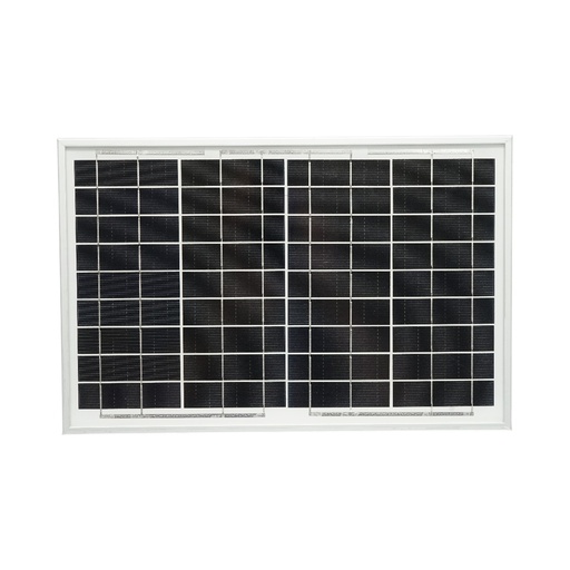 [AMAT6-106993] Panou solar 10W fotovoltaic monocristalin 19.8V cu cablu de conectare 90cm 345x225x18mm