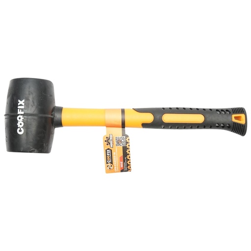 [AMAT6-107200] Ciocan de cauciuc 620g cu maner din fibra de sticla profesional Coofix