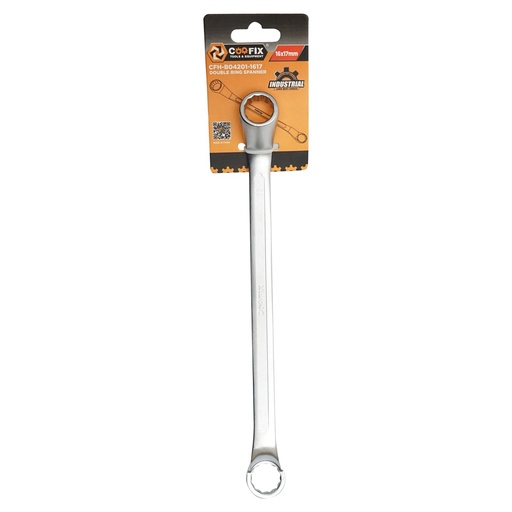 [AMAT6-107231] Cheie inelara cotita dubla 16x17mm profesionala Coofix