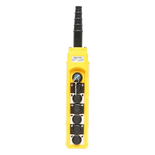 [AMAT6-107330] Telecomanda industriala cu 6 comenzi si contact general cu cheie 380V