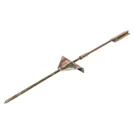 [AMAT6-107523] Bara metalica pentru impamantare 700mm pentru gard electric