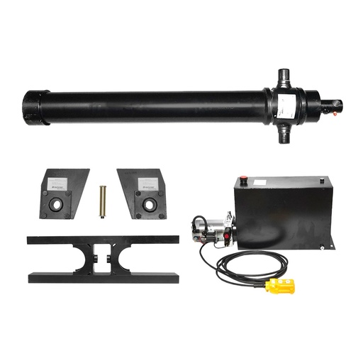 [AMAT6-107633] Kit complet instalatie basculare cilindru, suport metalic si pompa 12T