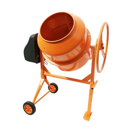 [AMAT6-107647] Betoniera 800W, volum cuva 200L, pinion si coroana din fonta, 58Kg
