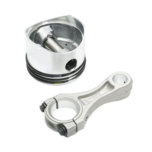 [AMAT6-107932] Set biela si piston echipat cu segmenti 80mm, pentru compresor aer Tractor Forestier, motor Perkins
