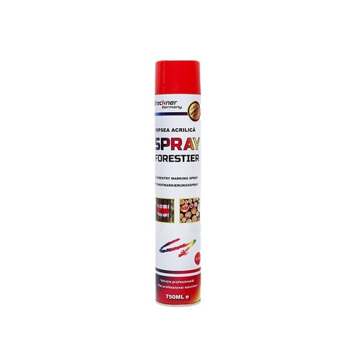 [AMAT6-107974] Vopsea spray marcaj forestier rosu 750ml
