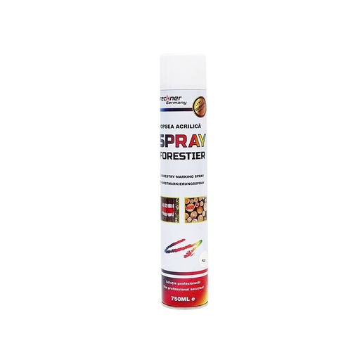 [AMAT6-107981] Vopsea spray marcaj forestier alb 750ml