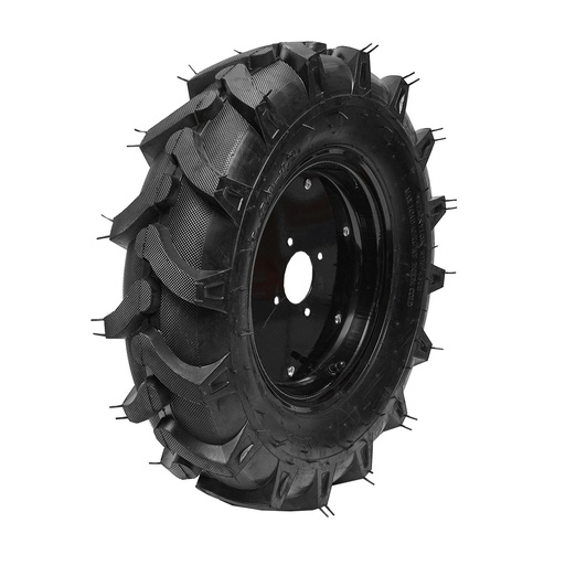 [AMAT6-108018] Roata completa 600/12 R1 6PR crampon cu janta neagra