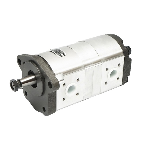 [AMAT6-108071] Pompa hidraulica cu sens rotatie stanga, debit 14+8cm3 pentru Claas, Renault 7700035525