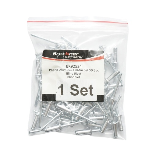 [AMAT6-108389] Popnit din aluminiu 4.8x12.7mm 50 buc/set
