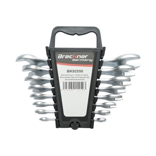 [AMAT6-108444] Set 8 chei fixe in suport cu clema 6-22mm