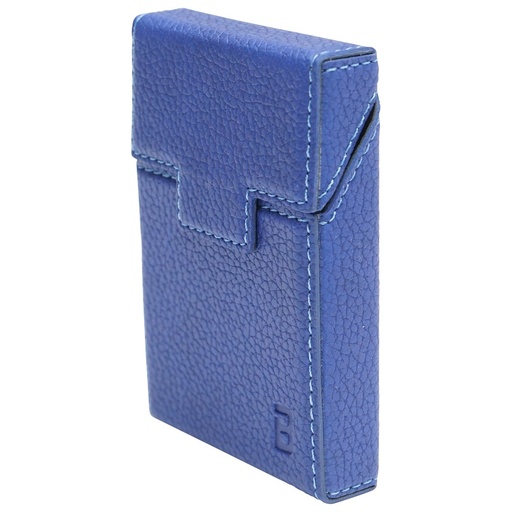 [AMAT6-108610] Husa albastra din piele pentru pachet de tigari P24