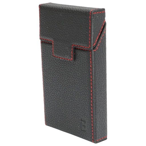 [AMAT6-108615] Husa neagra din piele pentru pachet de tigari P34