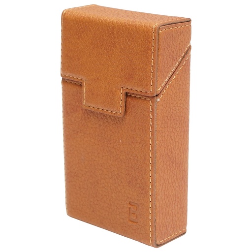 [AMAT6-108646] Husa maro din piele pentru pachet de tigari P20
