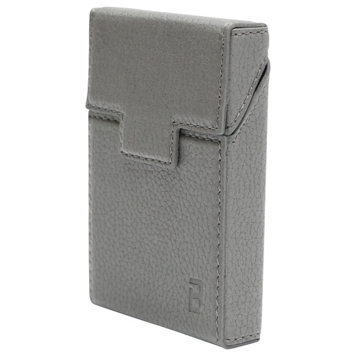 [AMAT6-108650] Husa gri din piele pentru pachet de tigari P24