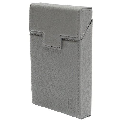 [AMAT6-108653] Husa gri din piele pentru pachet de tigari P27