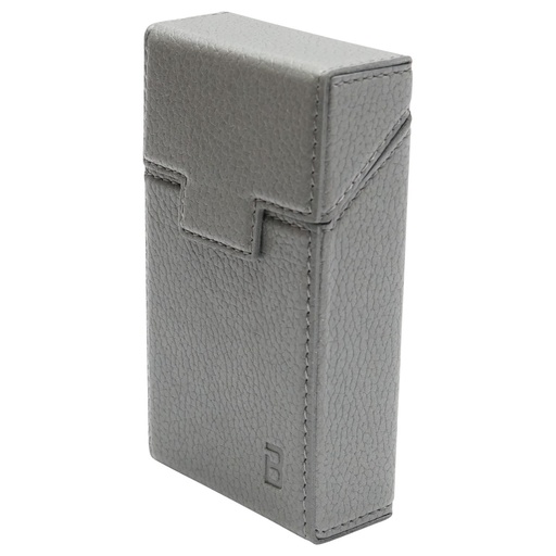 [AMAT6-108656] Husa gri din piele pentru pachet de tigari P20