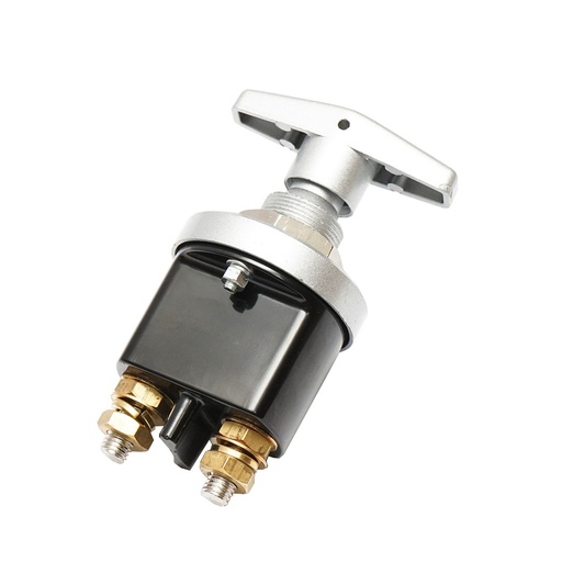 [AMAT6-108671] Comutator, intrerupator general fi67 12/24V, 200A conector din cupru M10, filet prindere M30 pentru MAN, Iveco si Volvo