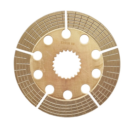 [AMAT6-108837] Disc frana cu diametru exterior 225mm, interior 59/53.7mm si 22 caneluri pentru tractor Ford 83956599