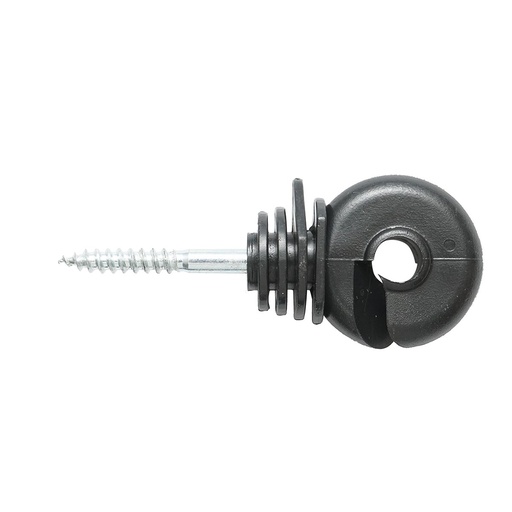 [AMAT6-108896] Izolator inelar compact negru fi 5.6mm 87x37mm gard electric Thor