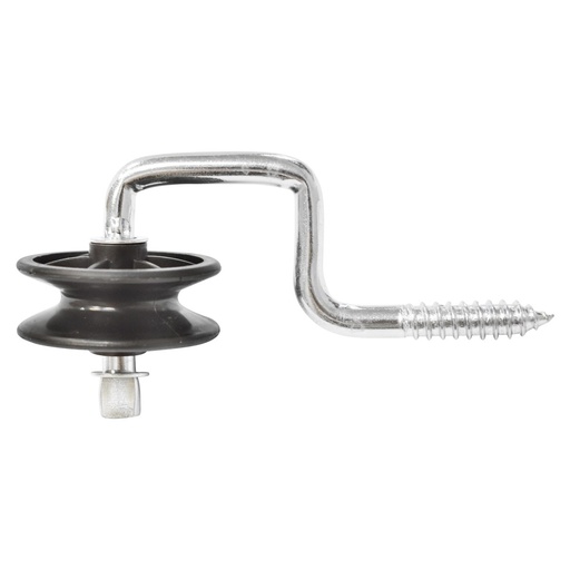 [AMAT6-108899] Izolator negru cu fanta fi 6.9mm 107x54mm gard electric Mezofarm