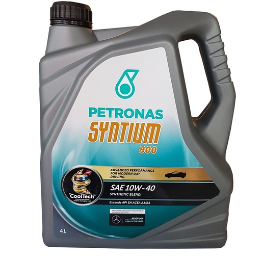 [AMAT6-100169] Ulei Petronas Syntium 800 10W-40 API SN ACEA A3 B3 Mercedes Cool Tech 4L