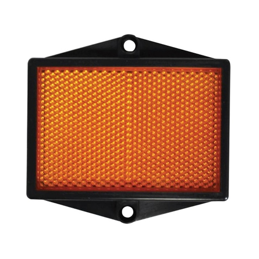 [AMAT6-100200] Catadioptru dreptunghiular cu rama de prindere