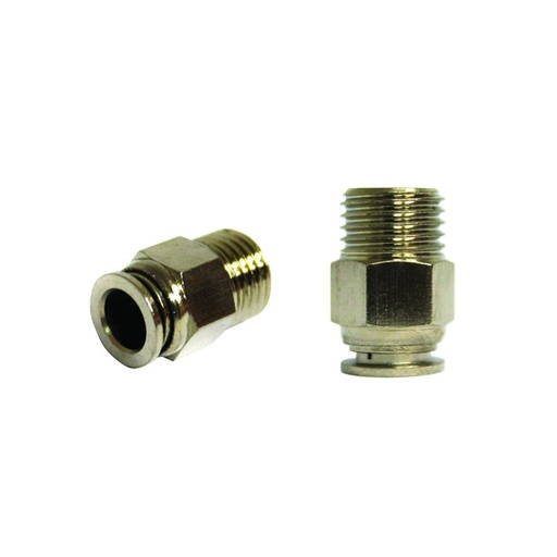 [AMAT6-100645] Mufa rapida dreapta din metal si surub metalic fi 8 cu M14