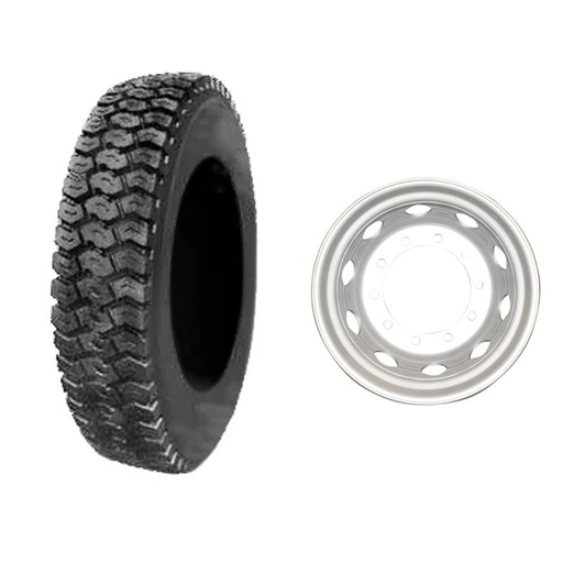 [AMAT6-106778] Janta cu anvelopa autobasculanta off-road 14PR, indice sarcina: 118/114