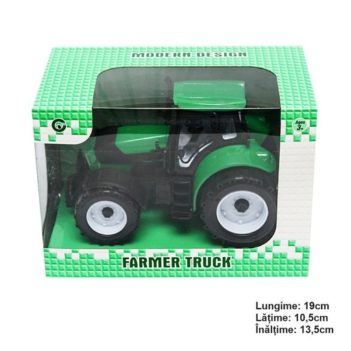 [AMAT6-107113] Tractor verde super pentru ferma de jucarie