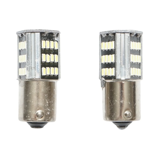 [AMAT6-108975] Set 2 becuri LED SMD 12V BAU15S 0.10A lumina rece