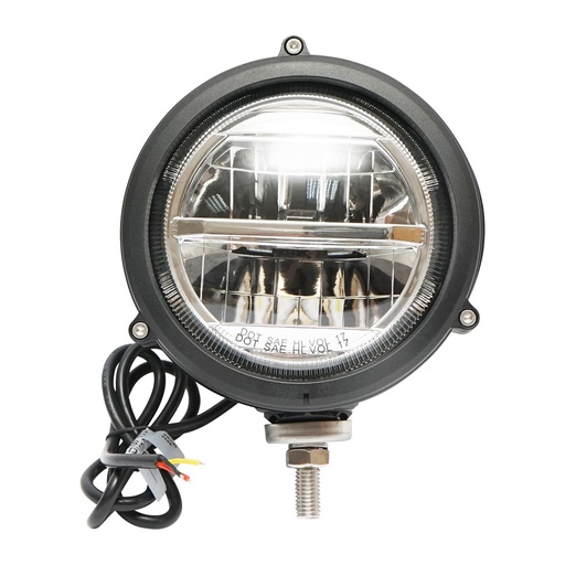 [AMAT6-109037] Far LED universal tractor 12-24V, faza lunga/faza scurta fi 150 mm
