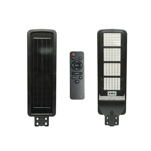 [AMAT6-109050] Lampa solara LED iluminat stradal 300W, 6500K cu panou solar, senzor de miscare si telecomanda IP65