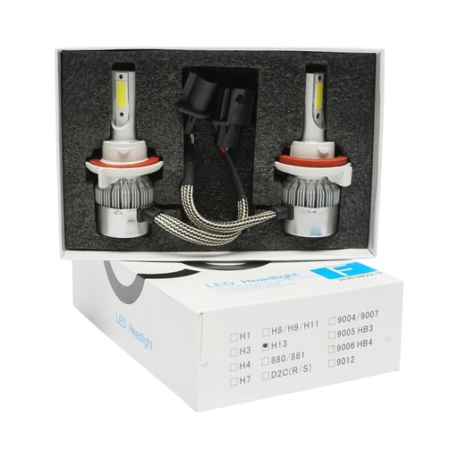 [AMAT6-109248] Set 2 becuri LED H13 36W 12V/24V 8V-48V