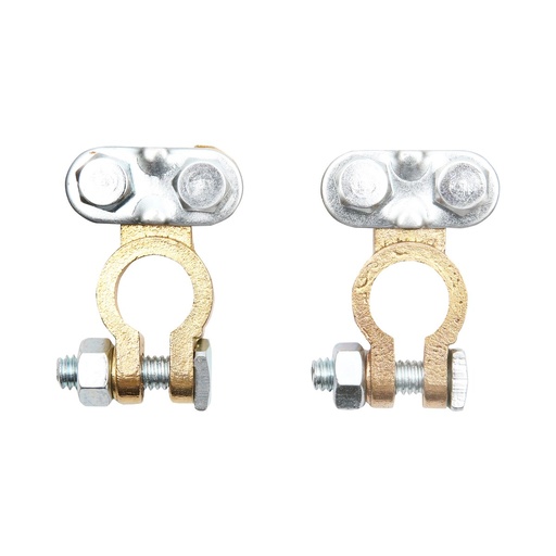 [AMAT6-109256] Set borne baterie de bronz cu strangere pe surub