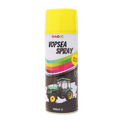 [AMAT6-109275] Spray vopsea auto galben tip Welger profesionala cu uscare rapida 450ml MAGIC