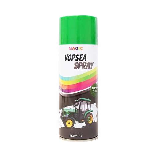 [AMAT6-109293] Spray vopsea auto verde tip Amazone profesionala cu uscare rapida 450ml MAGIC