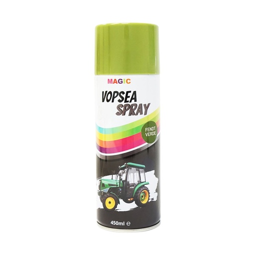 [AMAT6-109295] Spray vopsea auto verde tip Fendt profesionala cu uscare rapida 450ml MAGIC