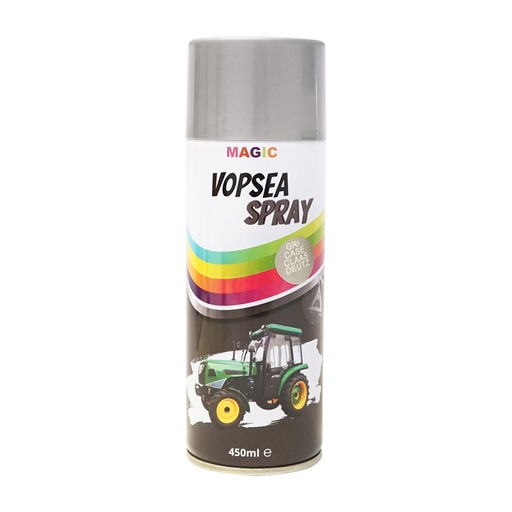 [AMAT6-109300] Spray vopsea auto Gri Case Claas Deutz 9104 gri aluminiu 450ml MAGIC