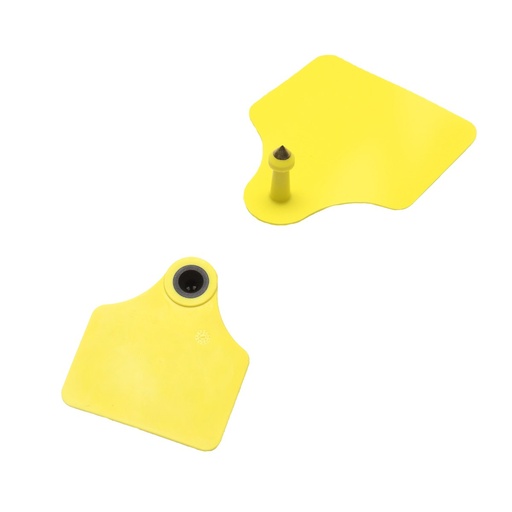 [AMAT6-109388] Set crotalii neinscriptionate galbene pentru vaci