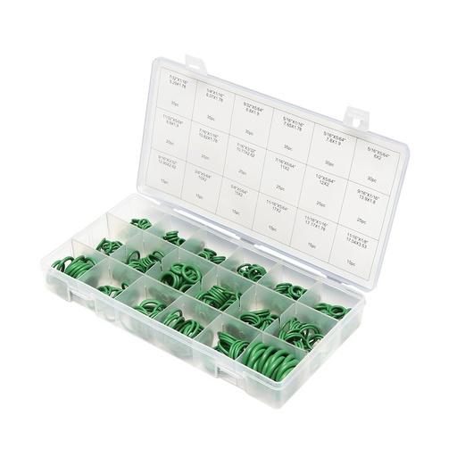 [AMAT6-109407] Trusa O-ring 420 piese culoare verde