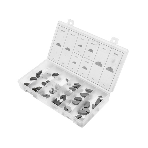 [AMAT6-109427] Trusa pene semicerc Woodruff 80 piese