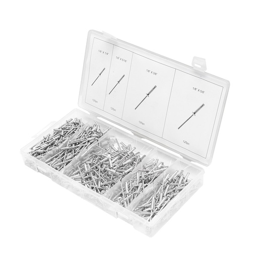 [AMAT6-109429] Trusa popnituri 500 piese