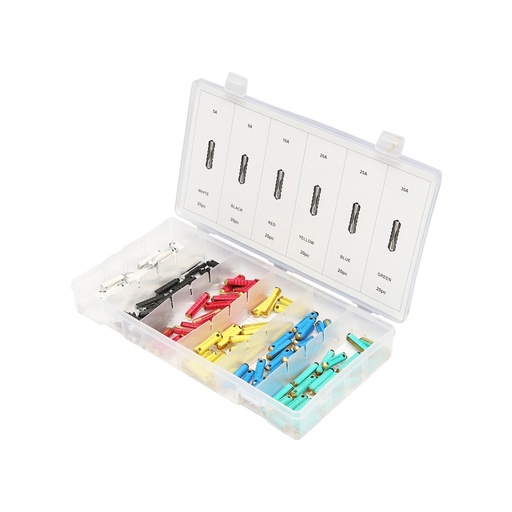 [AMAT6-109476] Trusa sigurante electrice auto cilindrice ceramice 120 piese