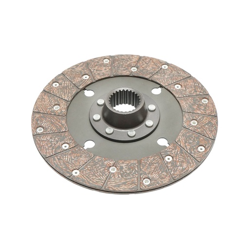 [AMAT6-110004] Disc ambreiaj priza de putere Massey Ferguson diametru exterior 250mm, interior 1-38mm, interior 2-41mm, 25 caneluri OEM 1865836M91